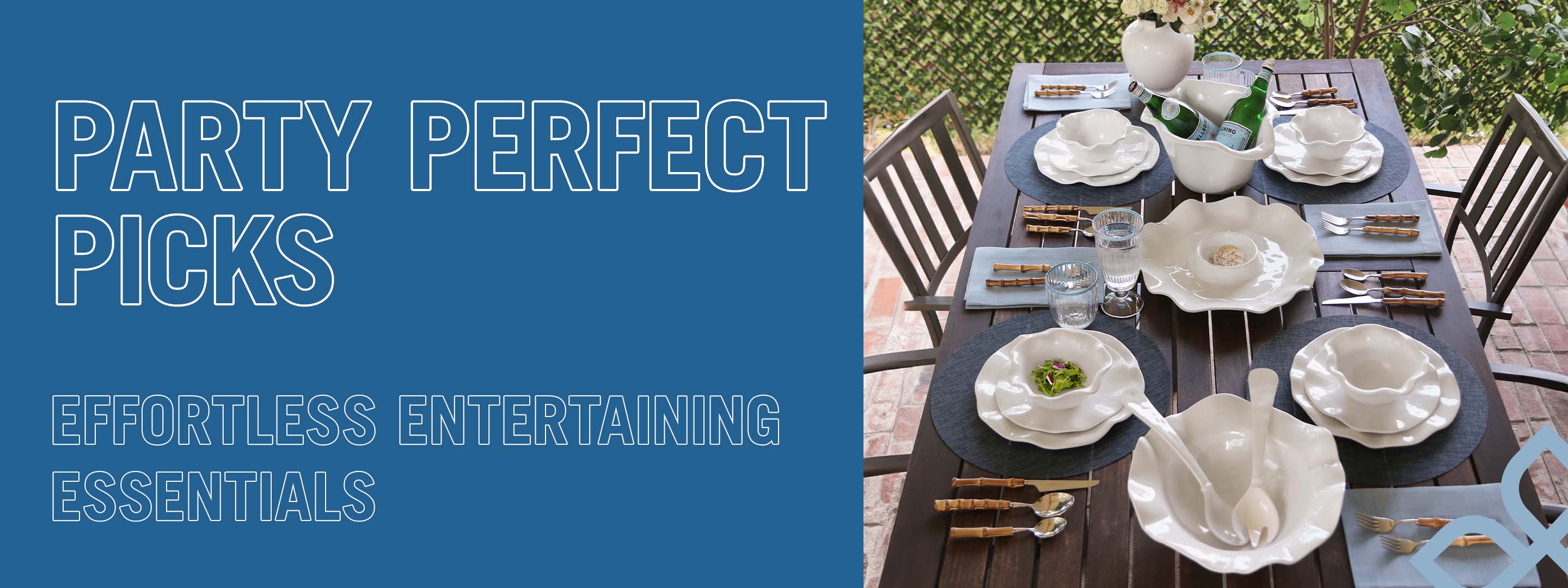 Party Perfect Picks: Retailers Guide to Effortless Entertaining Essentials